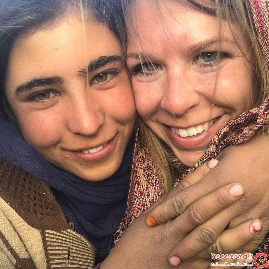 ماجرای عجیب سفر توریست زن خارجی به افغانستان!/ تصاویر