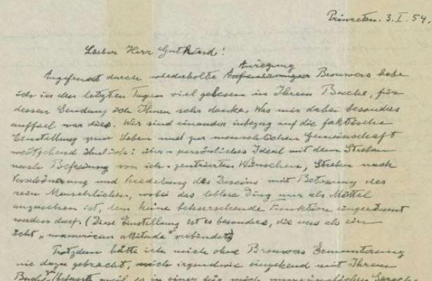 نامه معروف اینشتین ۳ میلیون دلار فروش رفت!