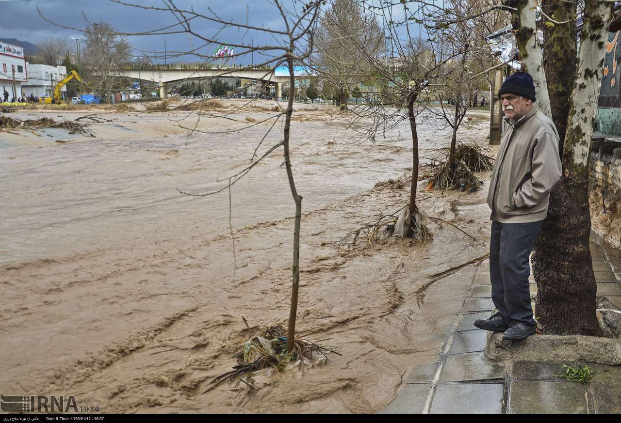 سیلاب در خرم آباد