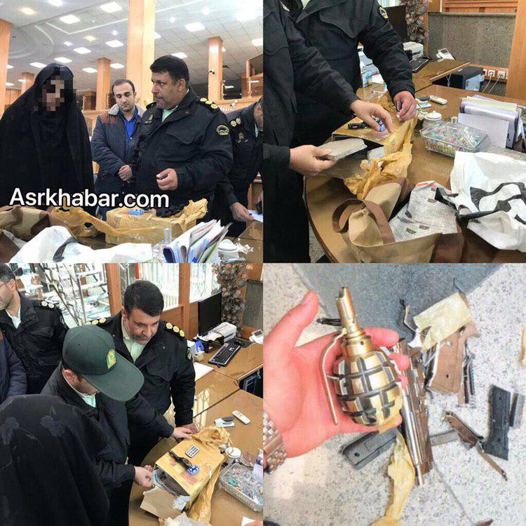 دستگیری عامل تهدید به بمب گذاری یکی از بانک های فرمانیه تهران +عکس