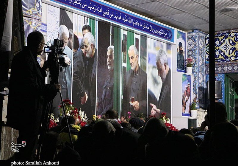 فرزند سردار سلیمانی جای خالی حاج قاسم را در این مراسم پُر کرد+عکس فرزند سردار سلیمانی جای خالی حاج قاسم را در این مراسم پُر کرد+عکس