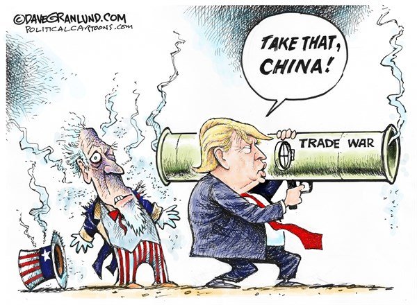 نتیجه جنگ تجاری آمریکا با چین!