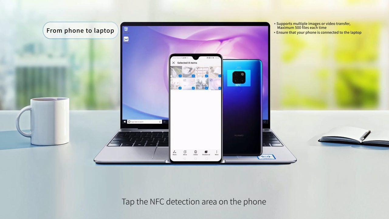نگاهی به قابلیت‌های کلیدی EMUI؛  ارتباط بدون درنگ با Huawei Share OneHop+عکس