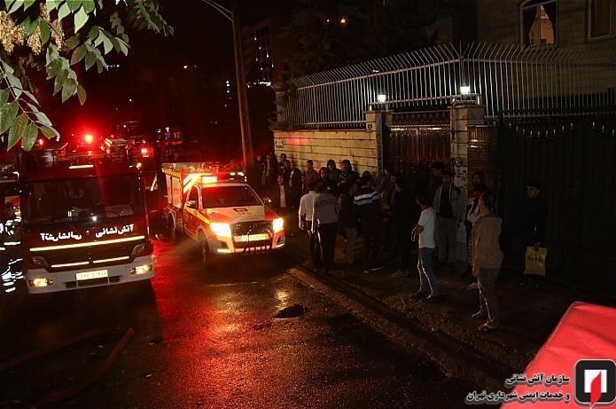 حبس ۲۰ نفر به خاطر آتشسوزی L۹۰ در سعادتآباد + عکس حبس ۲۰ نفر به خاطر آتشسوزی L۹۰ در سعادتآباد + عکس