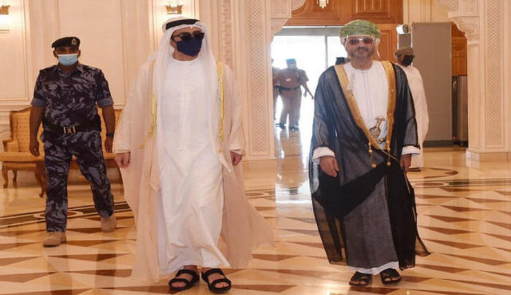 سفر وزیر خارجه امارات به عمان