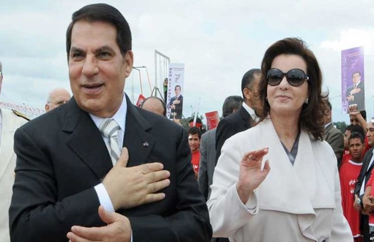 صدور حکم حبس برای همسر و دختر رئیس جمهور سابق تونس