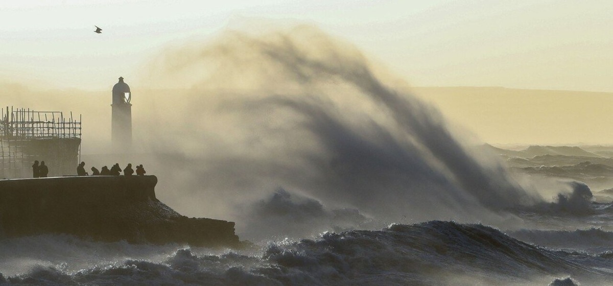 تصاویر| طوفان یونیس اروپا را درنوردید
