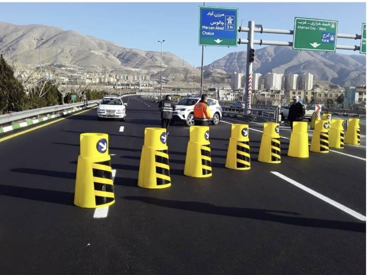 محدودیت ترافیکی ۱۴ و ۱۵ بهمن ماه در جاده کرج - چالوس