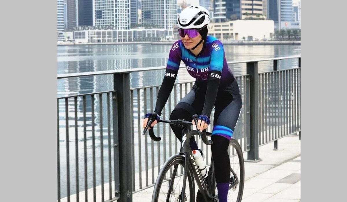 عکس| دوچرخه ۹۰۰ میلیونی اماراتی‌ها برای دختر رکابزن ایران