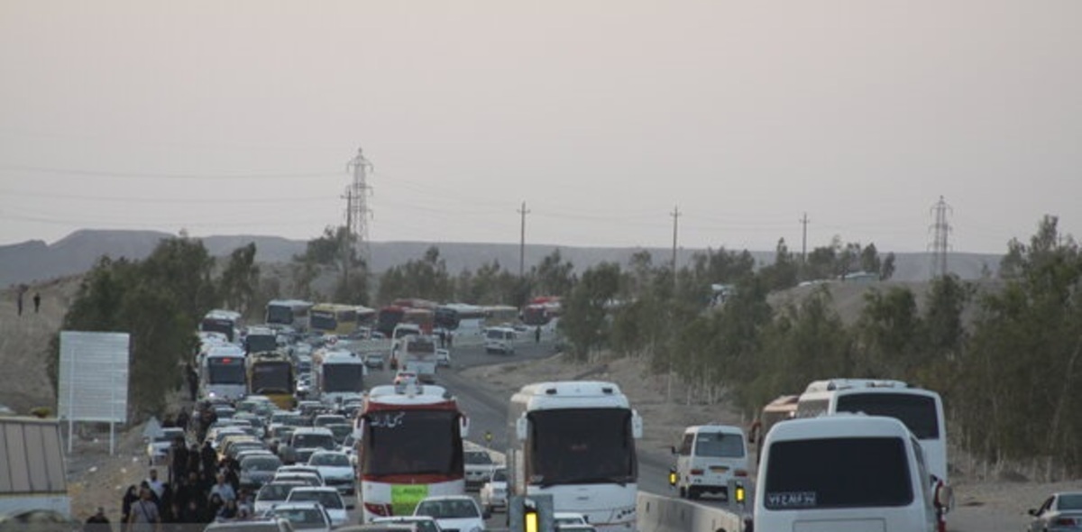 ترافیک سنگین در آزاد راه قزوین–کرج –تهران