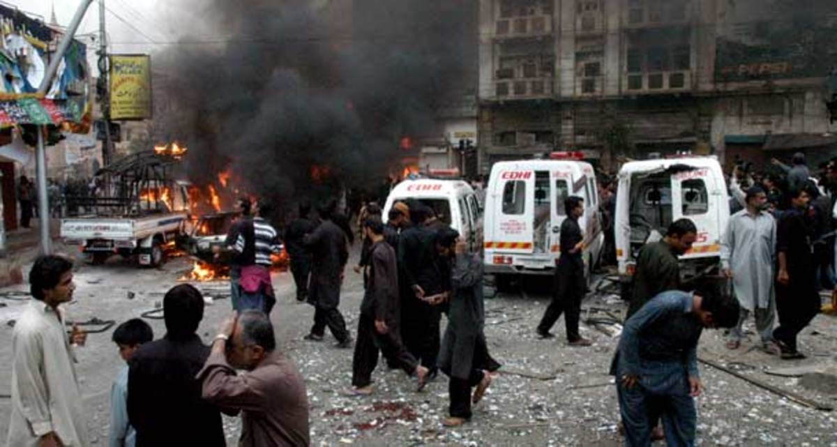 حمله انتحاری در کراچی پاکستان با چهار کشته