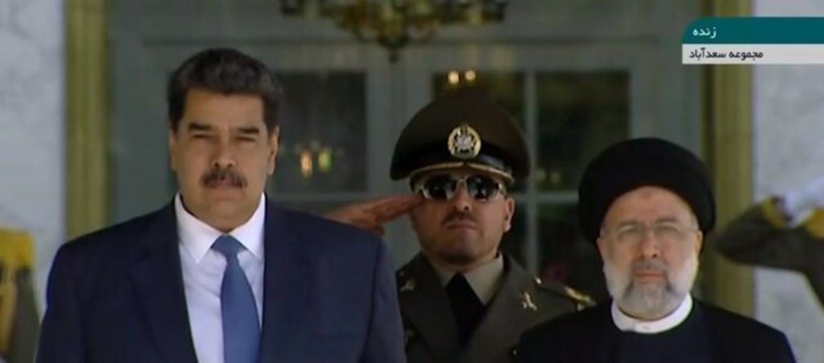 استقبال رسمی رئیسی از نیکلاس مادورو