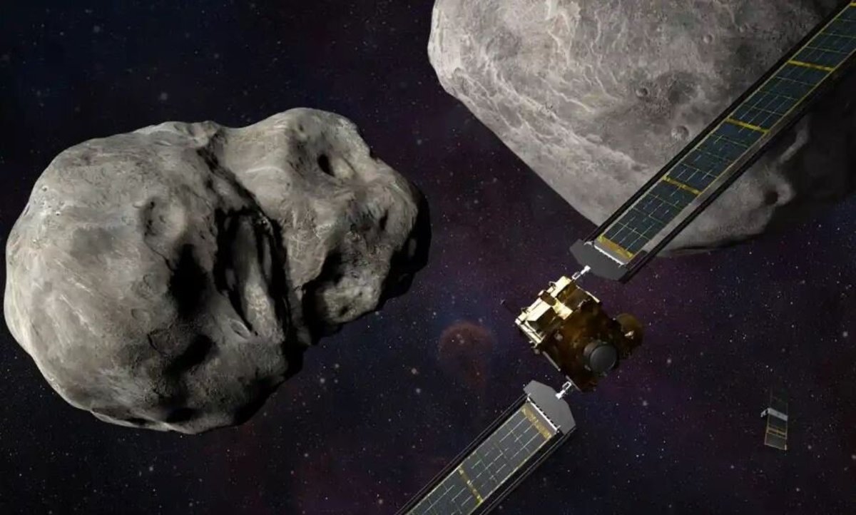 فیلم| لحظه شگفت‌انگیز و تاریخی برخورد فضاپیمای ناسا به سیارک دیمورفوس