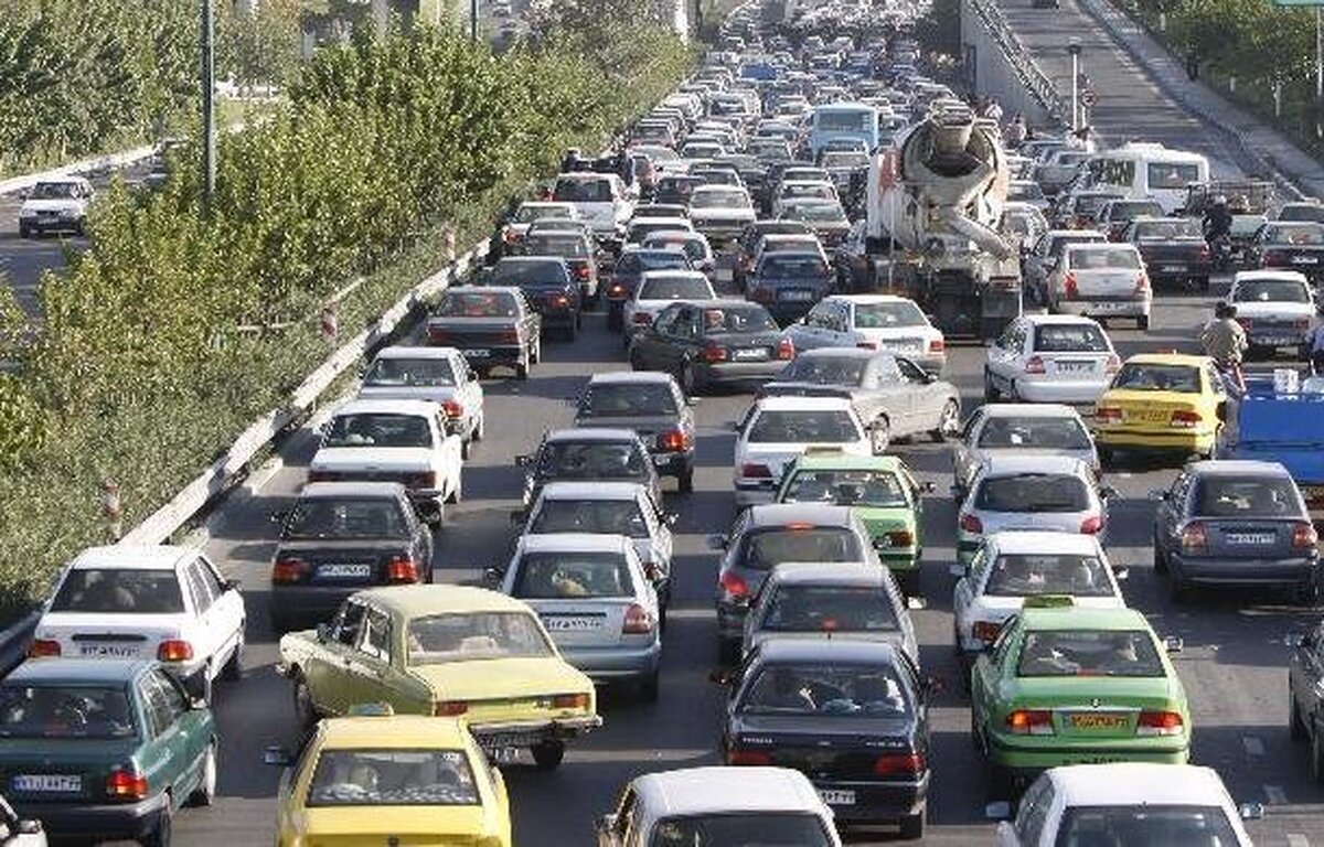 تهران خسته از ترافیک