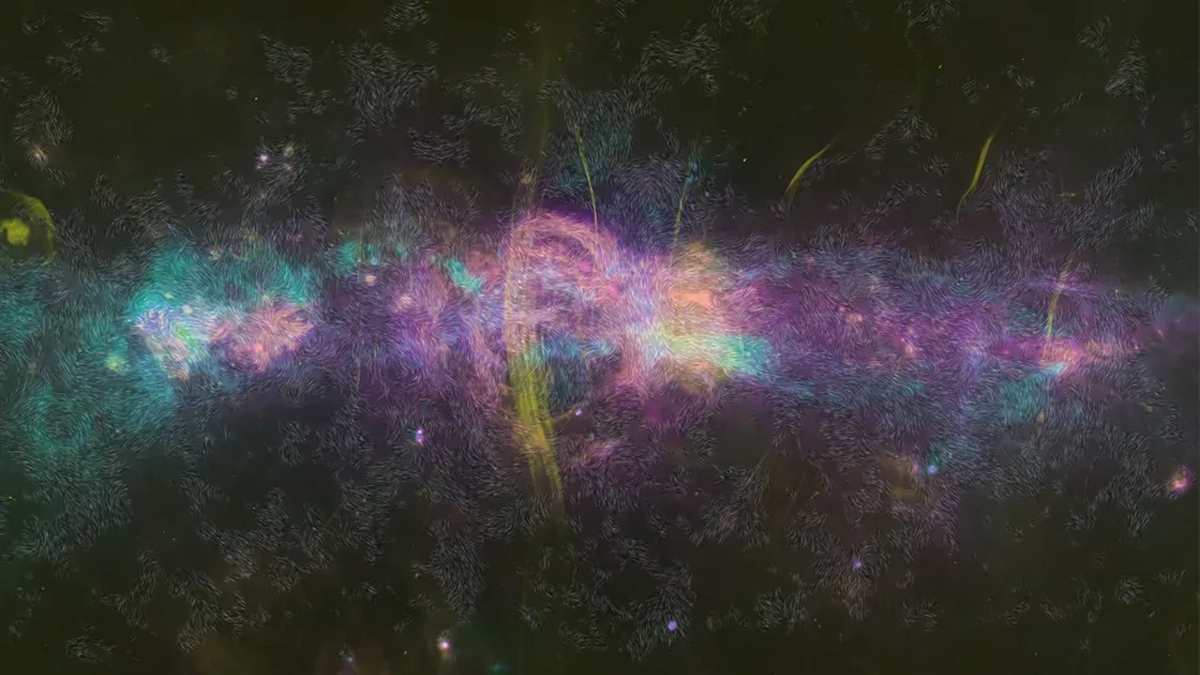 عکس| نقشه‌ای هرگز دیده نشده از کهکشان راه شیری