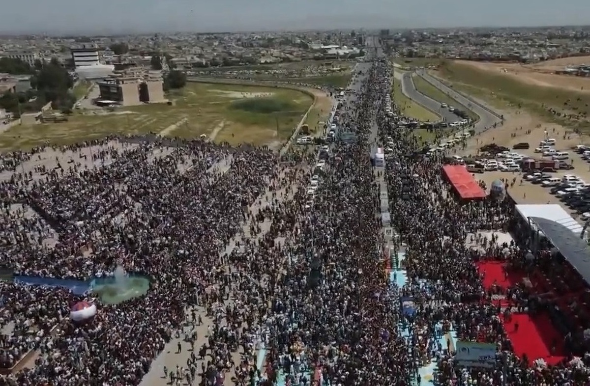 فیلم| جشنواره باشکوه بهار در موصل