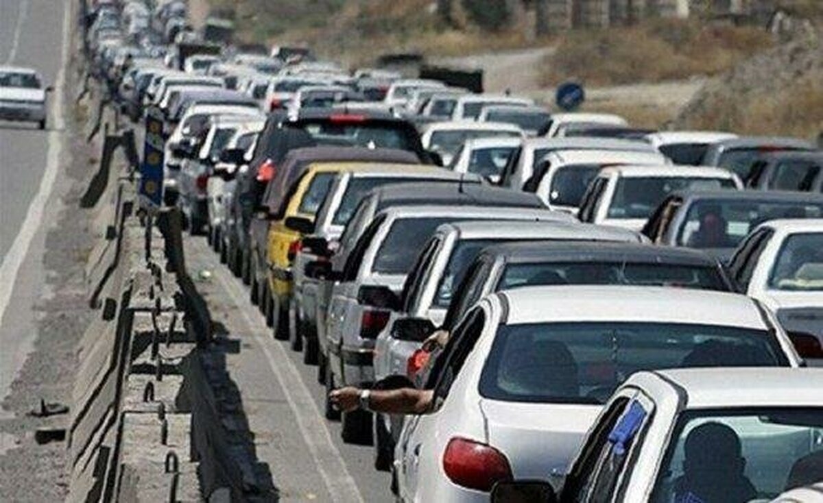 ترافیک سنگین خودرویی در محور‌های کندوان و هراز