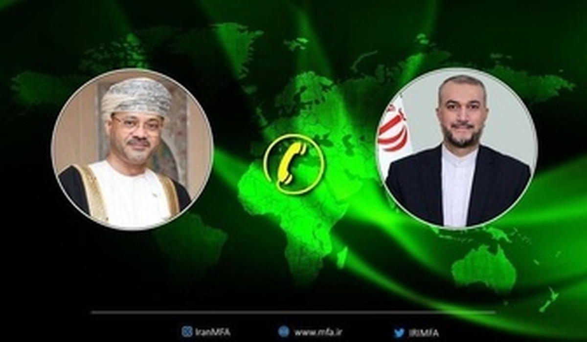 وزیران امور خارجه ایران و عمان گفتگو کردند