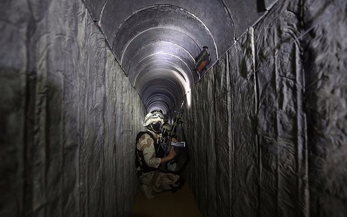 عکس| اسرائیل نبرد با حماس را در تونل‌ها آغاز کرد