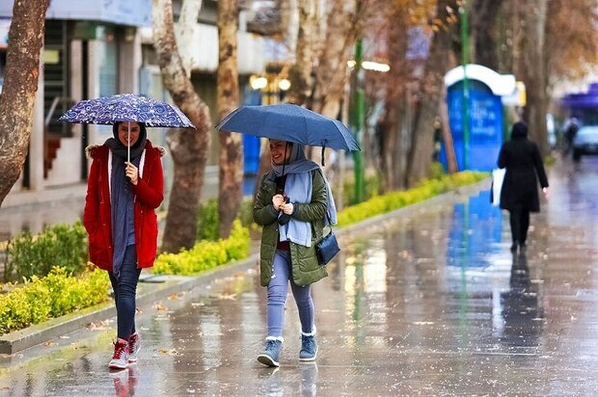 باران و سرما در راه اصفهان