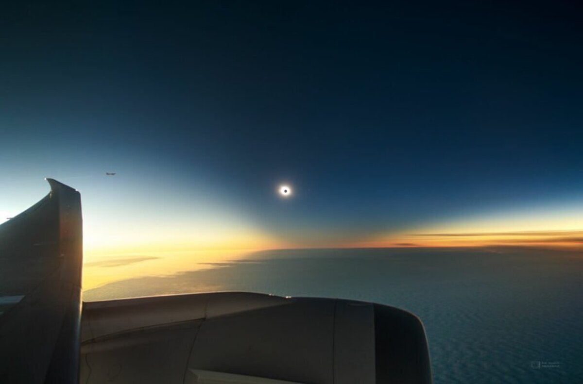 عکس| تصویر روز ناسا: خورشیدگرفتگی کامل در زیر زمین