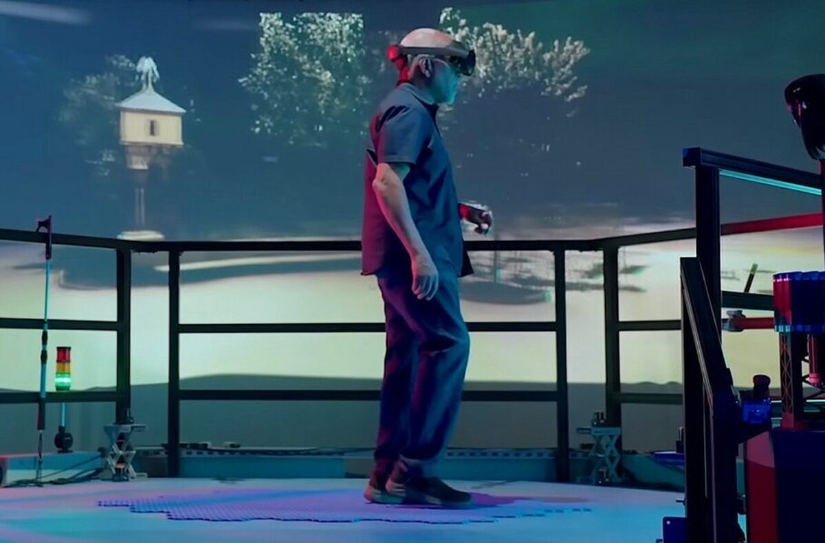 فیلم| با «تردمیل دیزنی» در دنیا‌های واقعیت مجازی غرق شوید!