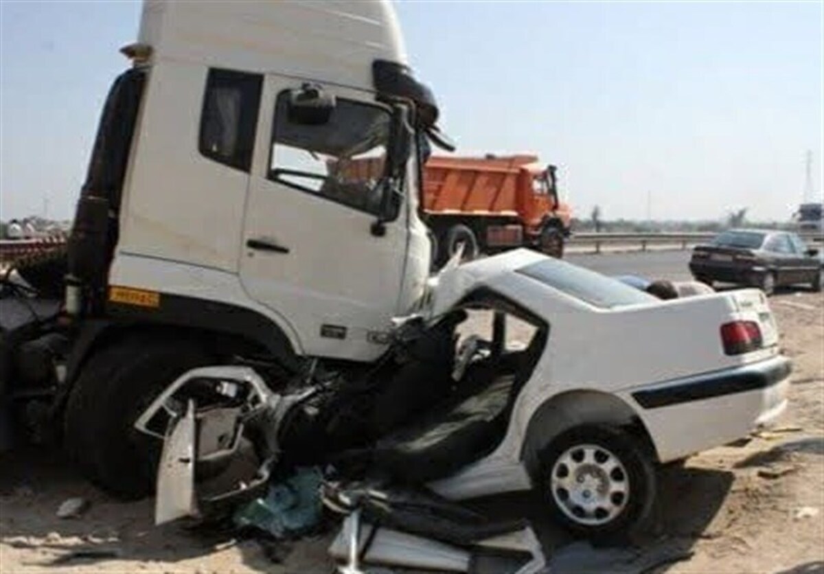 تصادف در محور شاهرود-آزادشهر ۳ کشته برجای گذاشت