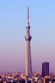 برج توکیو اسکای‌تری ژاپن- ارتفاع برج : 634 متر
