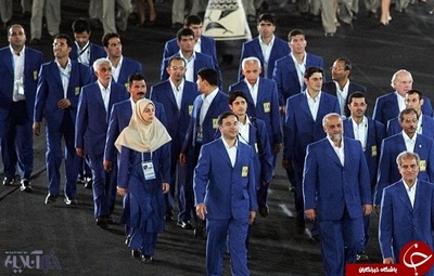 لباس ایران در المپیک 2004 آتن
