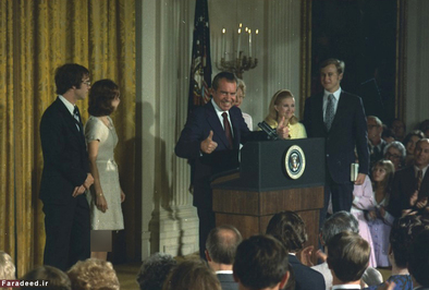 سخنرانی خداحافظی نیکسون در کاخ سفید. 9 آگوست