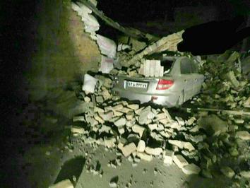 تصویری از خسارات وارده در شهرستان قصرشیرین/شبکه خبر