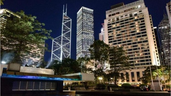 برج بانک چین در هنگ کنگ
