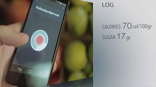 اسکنر مواد غذایی روی موبایل‌ها برای جلوگیری از چاقی+تصویر