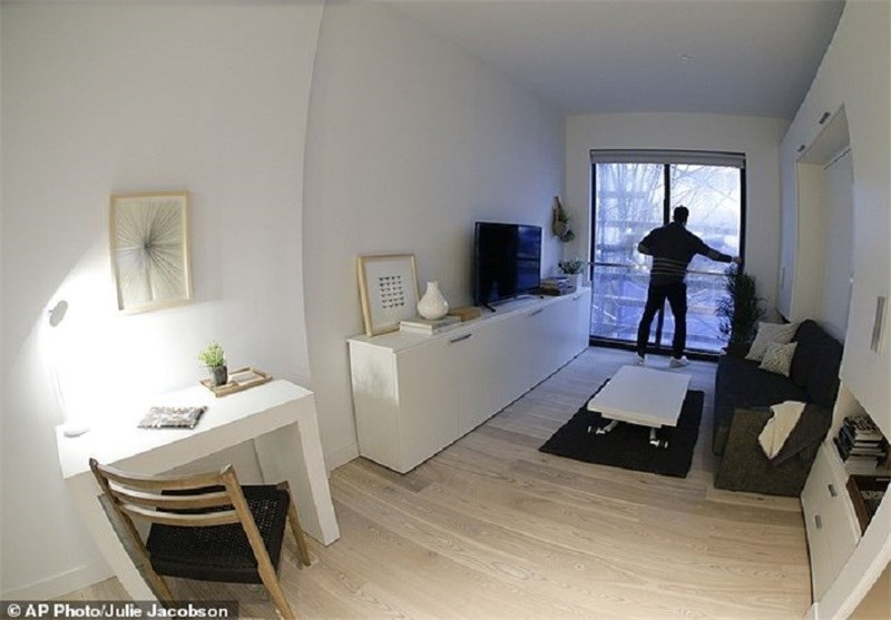 آپارتمانهای24متری در نیویورک/تصاویر