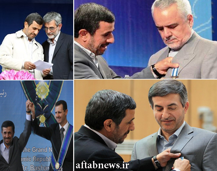 خاتمی، احمد‌ی‌نژاد‌ و روحانی به چه‌افرادی نشان لیاقت دادند؟/از رحیمی و مشایی تا ظریف و صالحی+جدول
