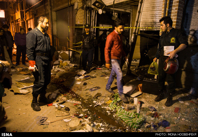 انفجار در بازار تهران/ 22 آمبولانس به محل اعزام شدند/ اعلام علت انفجار/ افزایش تعداد مصدومان+تصاویر
