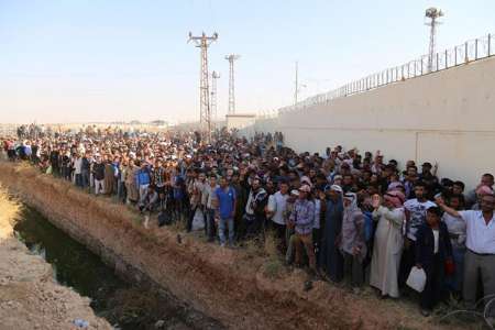 تراژدی انسانی در مرز ترکیه با سوریه+تصاویر