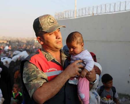 تراژدی انسانی در مرز ترکیه با سوریه+تصاویر