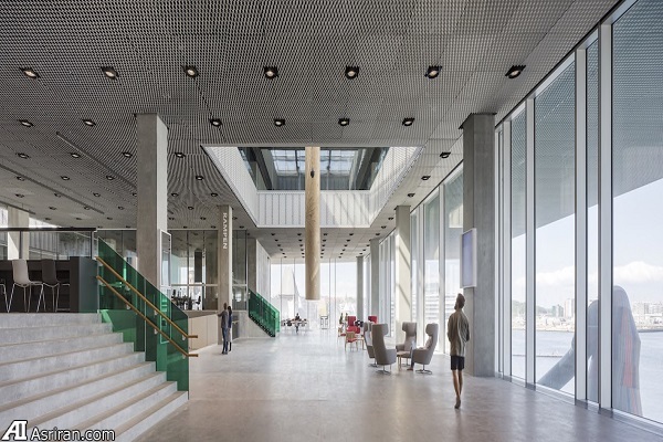 تصاویر/ بزرگترین کتابخانه اسکاندیناوی از خورشید نیرو می گیرد