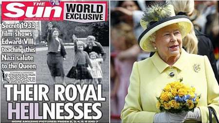 انتشار تصاویر جنجالی از ملکه انگلیس