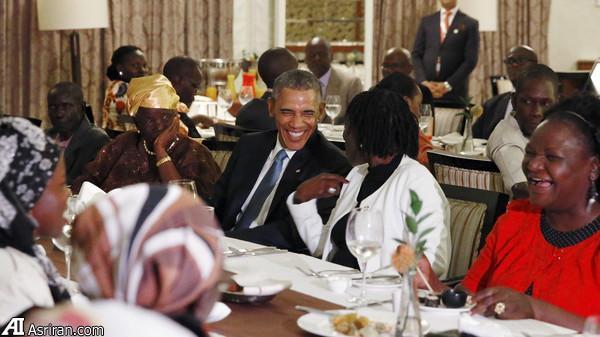 تصاویر/ دیدار اوباما با خواهرش در کنیا