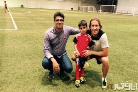 کودک نابغه ایرانی در رئال مادرید اسپانیا +عکس