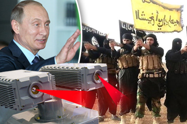سلاح وحشتناک روسیه برای نابینا کردن عناصر داعش + تصاویر