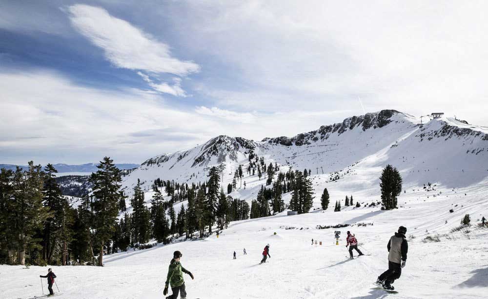 تصاویر/ پیست اسکی دهکده المپیک کالیفرنیا