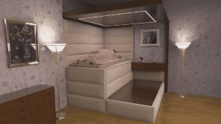 تختخواب ضدزلزله را ببینید/طرحی جدید برای فرار از آوار+تصاویر متحرک