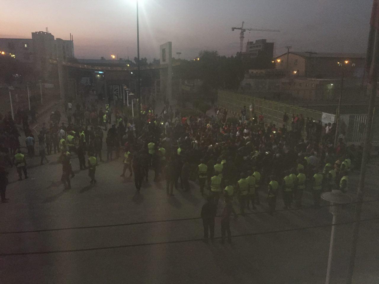 اعتراض مشترک اهوازی‌ها بعد از دربی+تصاویر