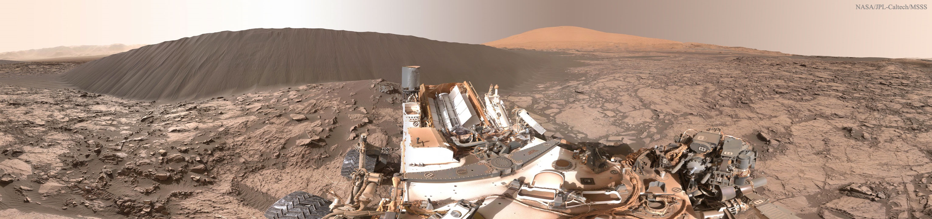 تصویر ۳۶۰ درجه‌ای از سطح مریخ