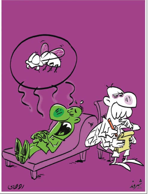 کاریکاتور/ مگس‌های سفید حمله می‌کنند!