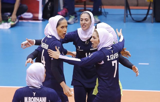 صعود مقتدرانه دختران والیبالیست ایران