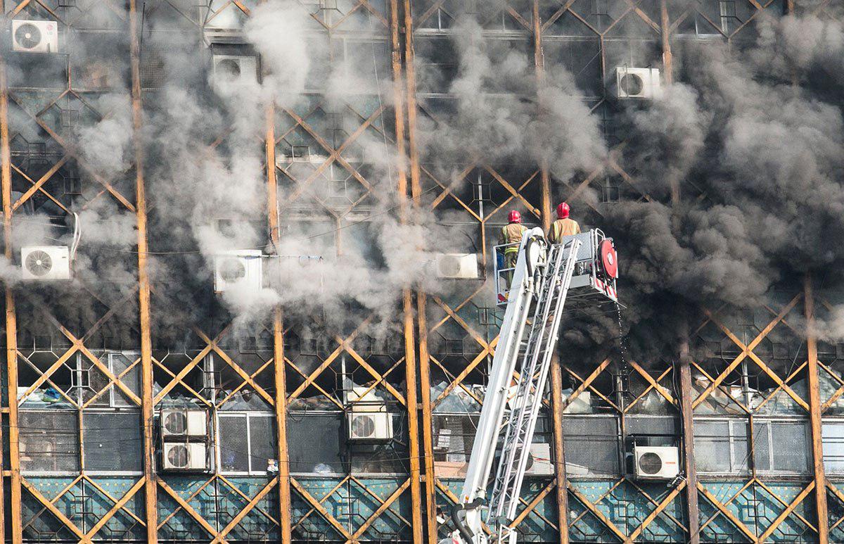 بازتاب گسترده آتش‌سوزی ساختمان «پلاسکو» در رسانه‌های جهانی